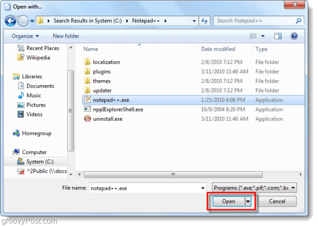Kako dodati programske asocijacije vrstama datoteka u sustavu Windows 7