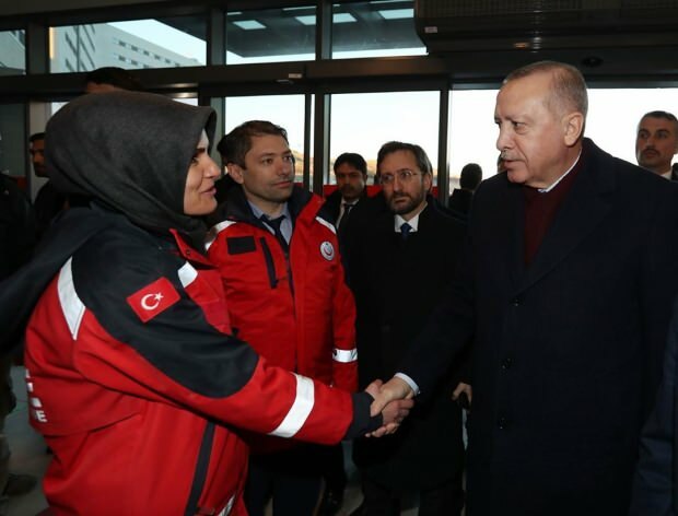 Predsjednik Erdogan čestitao je Emine Kuştepe
