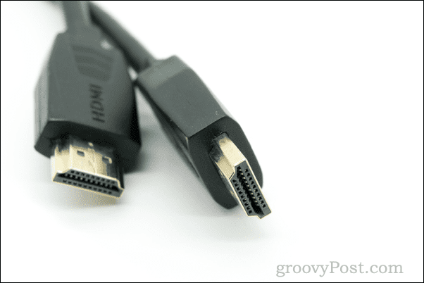 Primjer HDMI kabela