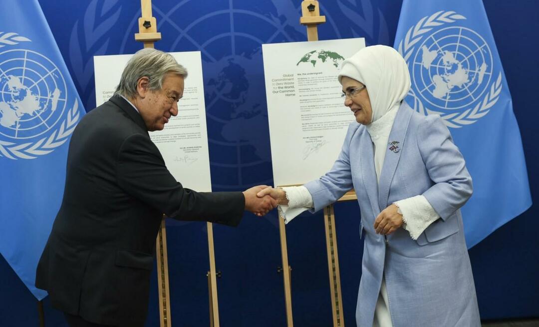 U UN-u je potpisana izjava dobre volje za projekt Emine Erdoğan koji daje primjer svijetu!