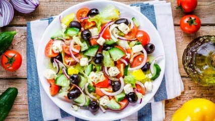 Popis dijeta salate za mršavljenje! Recepti sa slanom niskom kaloričnom salatom
