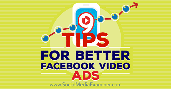 optimizirajte video oglase na facebooku