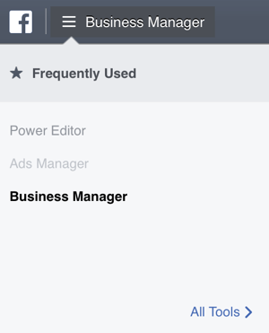 Morate imati račun poslovnog menadžera da biste mogli koristiti izvanmrežne događaje Facebooka.