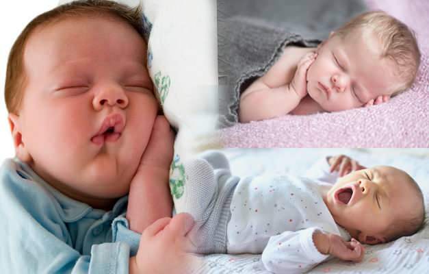 Kako treba odložiti novorođeno dijete? Obrasci spavanja i značenja novorođenčadi
