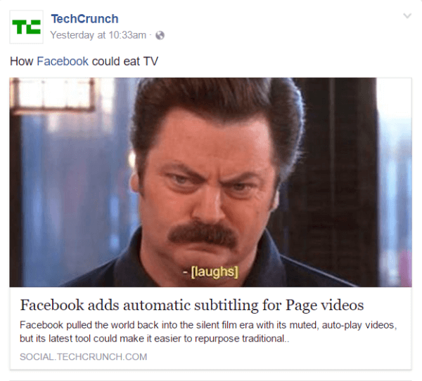 Facebook proširuje automatizirane video zapise na američke Facebook stranice na engleskom jeziku.
