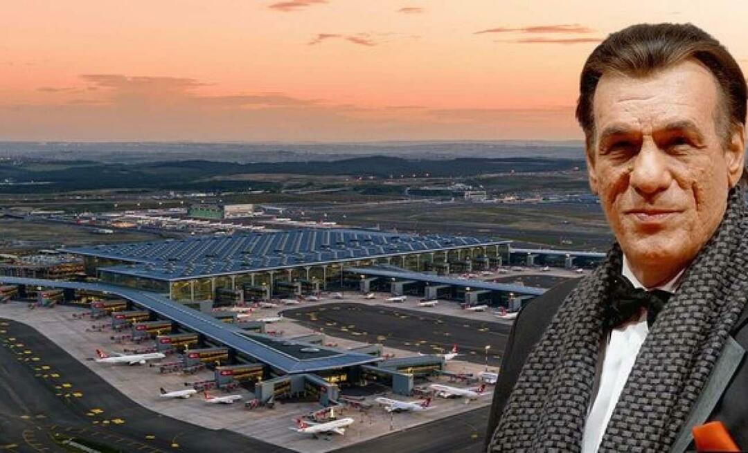Svjetski poznati glumac Robert Davi divio se zračnoj luci Istanbul!
