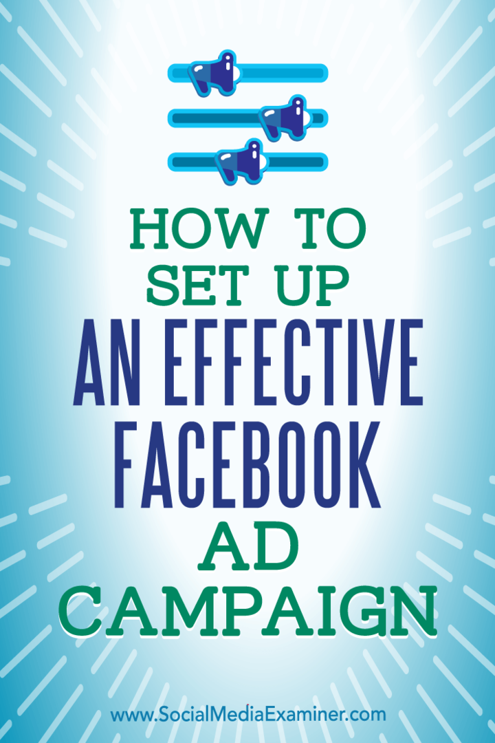 Kako postaviti učinkovitu Facebook oglasnu kampanju Charlie Lawrance na ispitivaču društvenih medija.