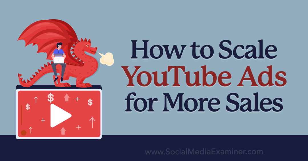 Kako skalirati YouTube oglase za veću prodaju - Ispitivač društvenih medija