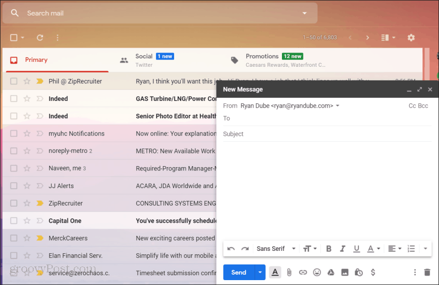 Korištenje Gmaila u GSuite-u