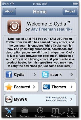 Dobrodošli u Cydia
