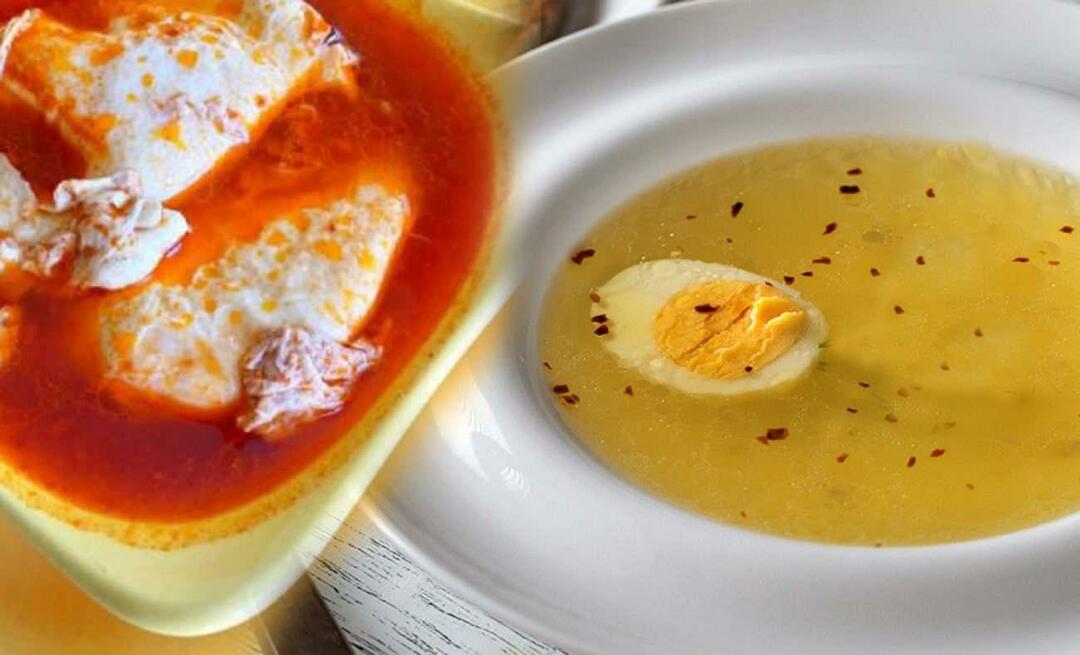 Kako napraviti juhu od jaja? Silivrijev poznati recept za juhu od jaja!