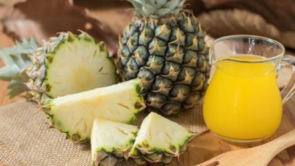 Koje su prednosti ananasa i soka od ananasa? Ako pijete običnu čašu soka od ananasa?