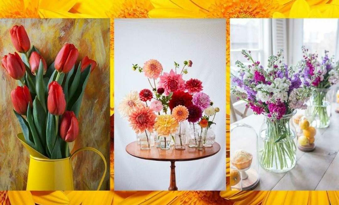Kako koristiti cvijeće u uređenju doma? Kako napraviti cvjetni ukras?