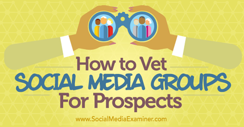 veterinarske grupe društvenih medija za izglede
