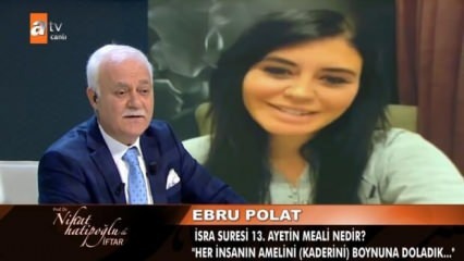 Ebru Polat priključio se programu Nihata Hatipoğlua