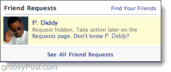 facebook skriveni zahtjev prijatelja
