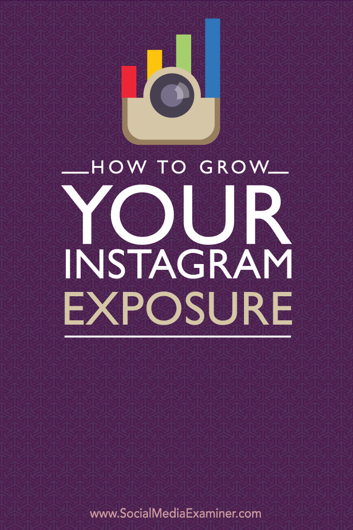 kako povećati izloženost instagramu