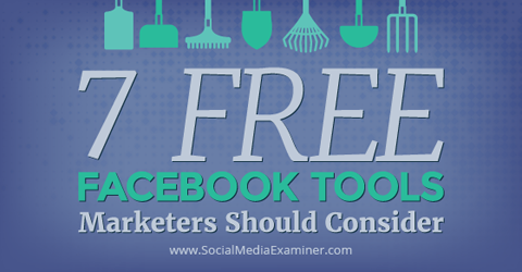 7 besplatnih facebook alata