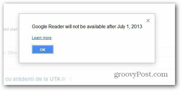 Google Reader zatvara se u srpnju: izvezite svoje feedove
