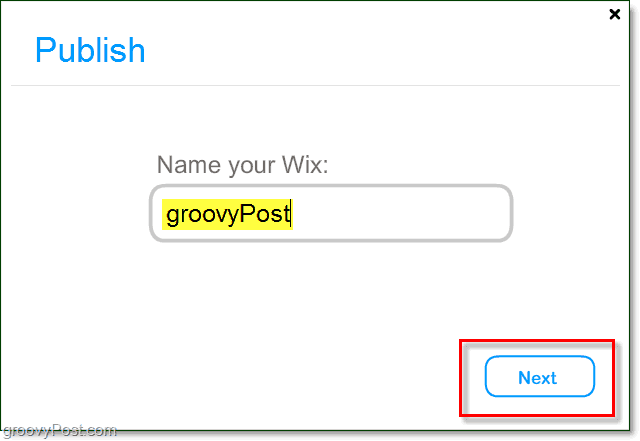 imenovati svoju web lokaciju wix flash
