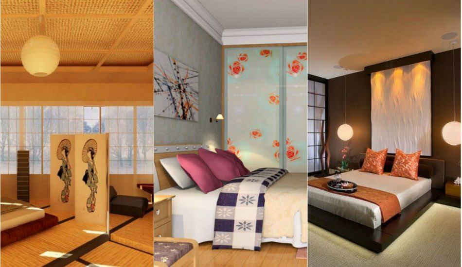 2018-2019 ukras spavaće sobe u japanskom stilu