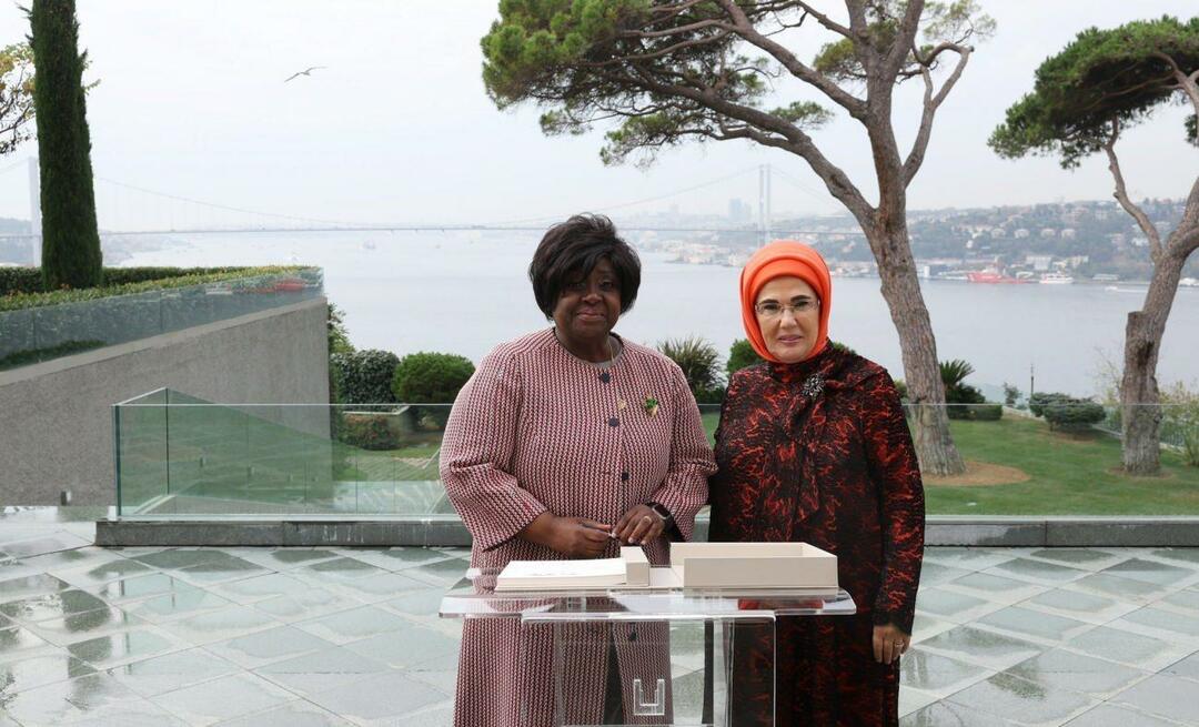 Prva dama Erdoğan sastala se sa suprugom predsjednika Republike Mozambik!