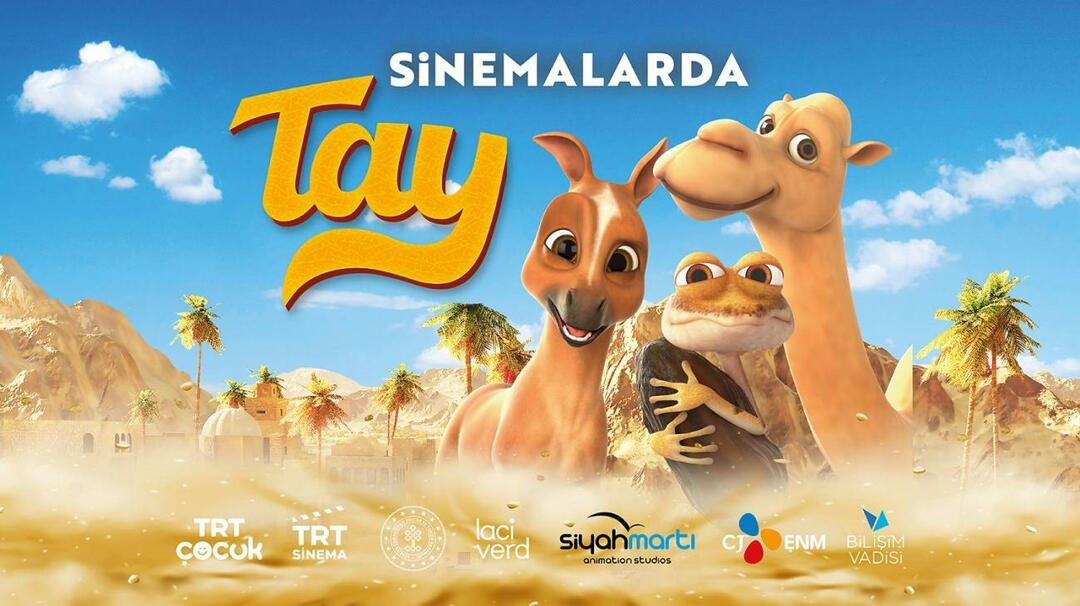 TRT koprodukcija "TAY" bit će prvi turski animirani film koji će biti objavljen na Bliskom istoku