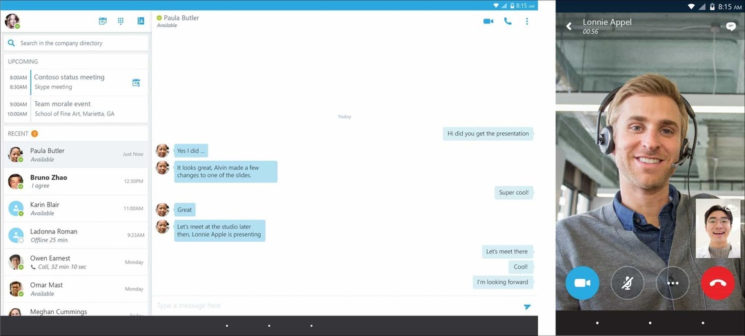 Microsoft pušta Skype for Business za Android