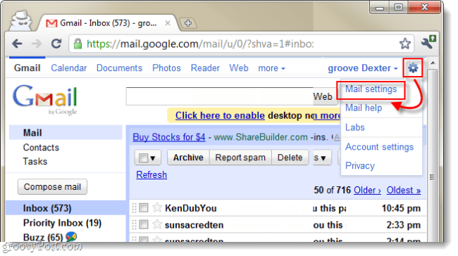Kako izraditi sigurnosnu kopiju Gmaila na računalu pomoću izvanmrežnog načina Gmaila
