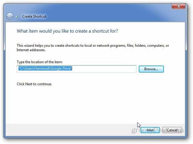 Kako dodati Google disk u izbornik Pošalji u sustavu Windows