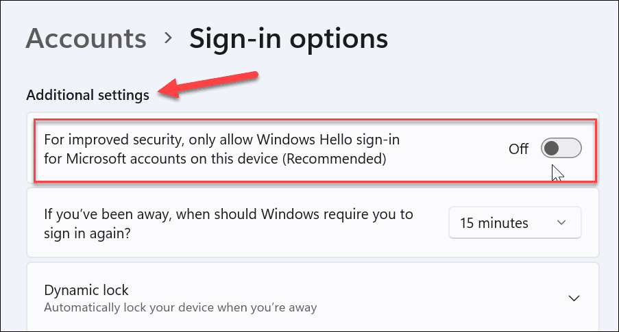 Omogućite zaštitu od krađe identiteta u sustavu Windows 11