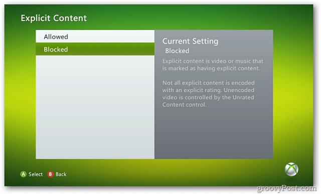 Xbox 360: Zaštitite svoju djecu postavljanjem roditeljskog nadzora