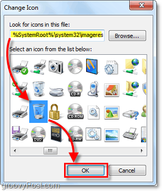 pronađite imageres.dll datoteku u sustavu Windows 7