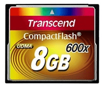 Transcend CompactFlash 8GB memorijska kartica