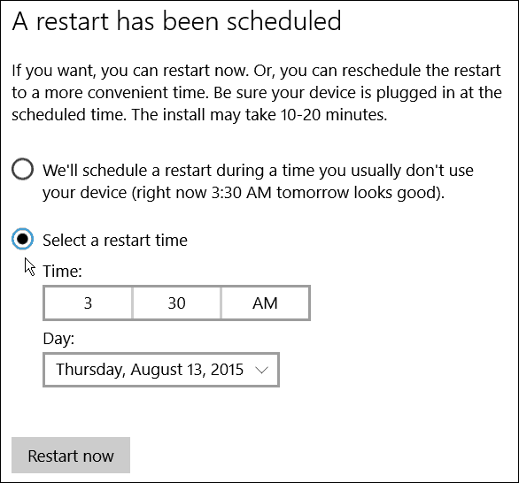 Ponovo pokreni Windows Update