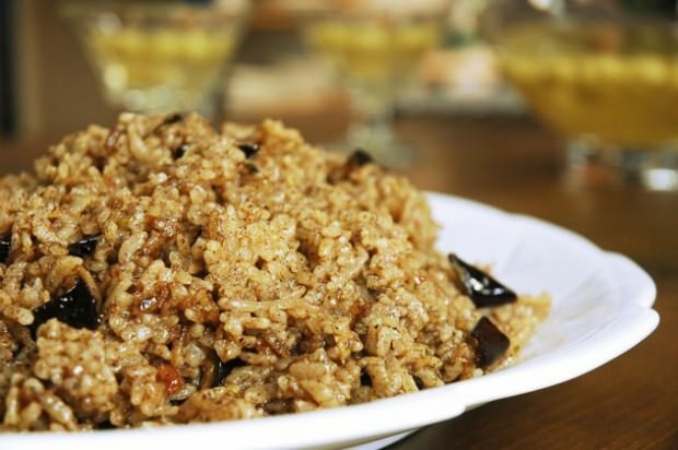 Kako napraviti rižu s patlidžanom