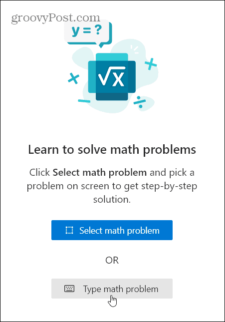 Upišite matematički problem Edge