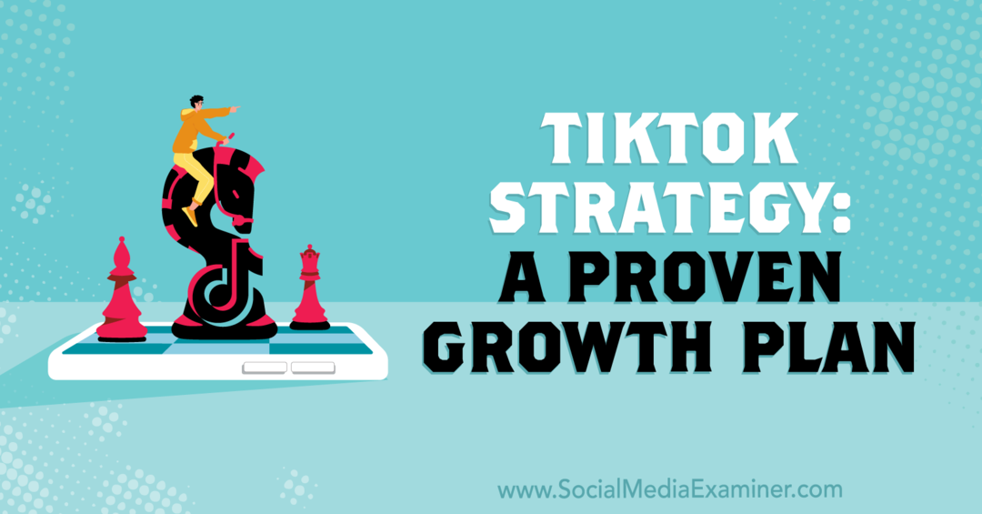 TikTok strategija: Provjereni plan rasta koji sadrži uvide Jacksona Zaccarie na podcastu za marketing na društvenim mrežama.