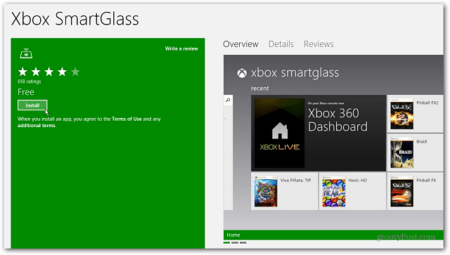 Instalirajte Xbox SmartGlass