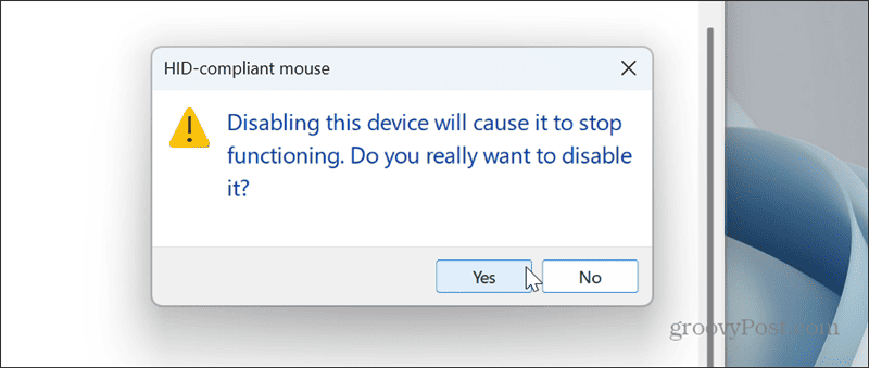 Onemogućite dodirnu podlogu u sustavu Windows 11