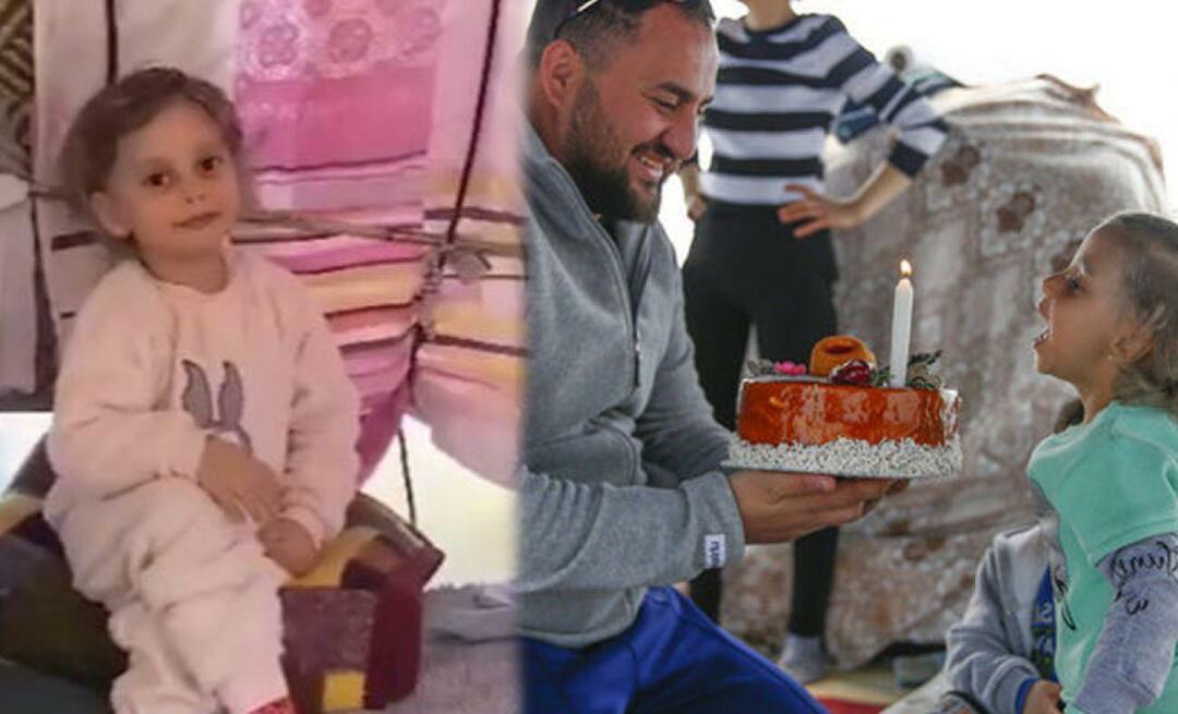 Nurhayat, koja je željela rođendansku tortu u svom gradu šatora, dobila je tortu od Kayserija!