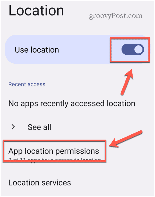 android dozvole za lokaciju