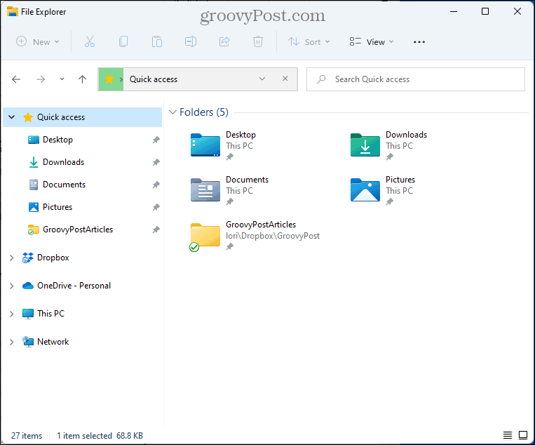 Nema nedavno korištenih datoteka koje se prikazuju u File Exploreru