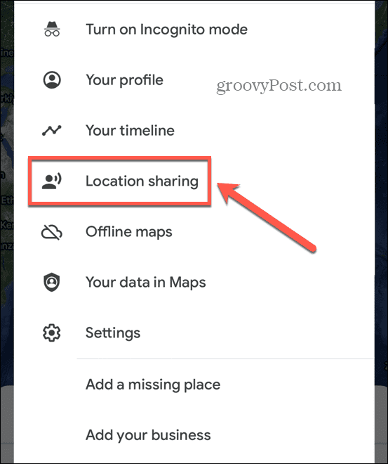 dijeljenje lokacije na Google kartama