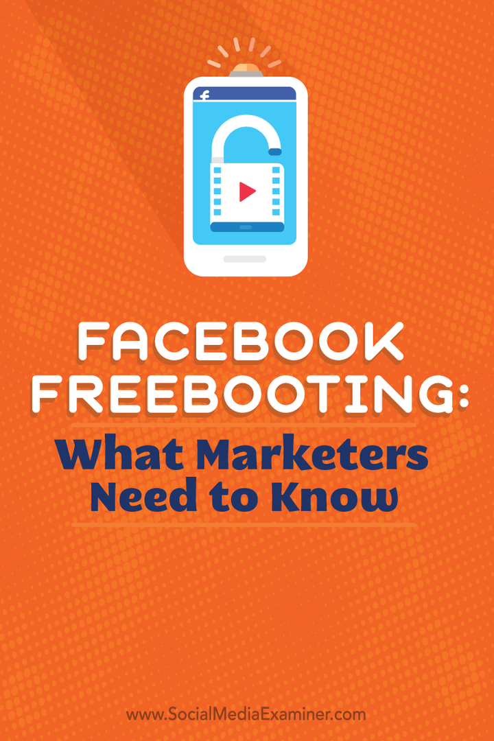 Facebook Freebooting: što marketinški stručnjaci trebaju znati: Ispitivač društvenih medija
