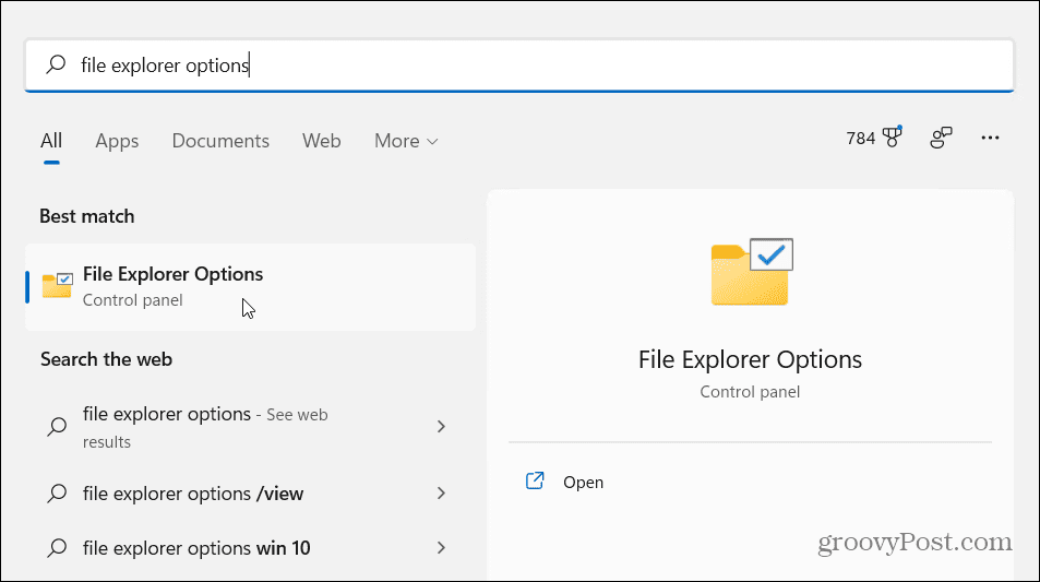 opcije file explorera