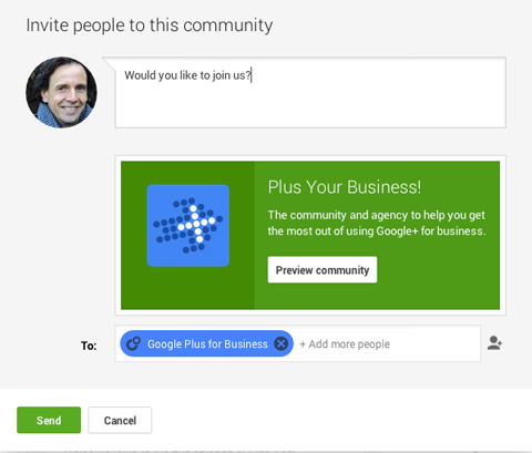 google plus poziv zajednice