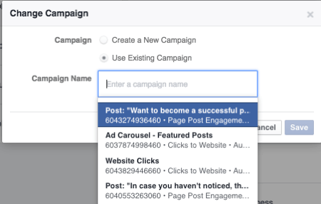 facebook reklamna kampanja