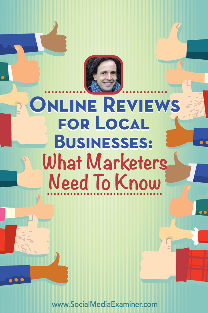 Mrežne recenzije za lokalna poduzeća: što marketinški stručnjaci trebaju znati: Ispitivač društvenih medija