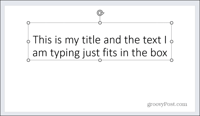 okvir za puni tekst powerpoint